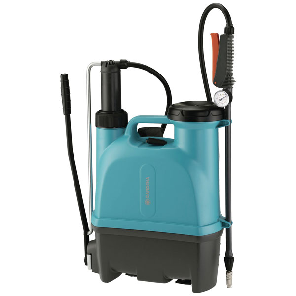 GARDENA 11142-20 Plus Backpack Sprayer 12 L Telescopic Lance Versa...