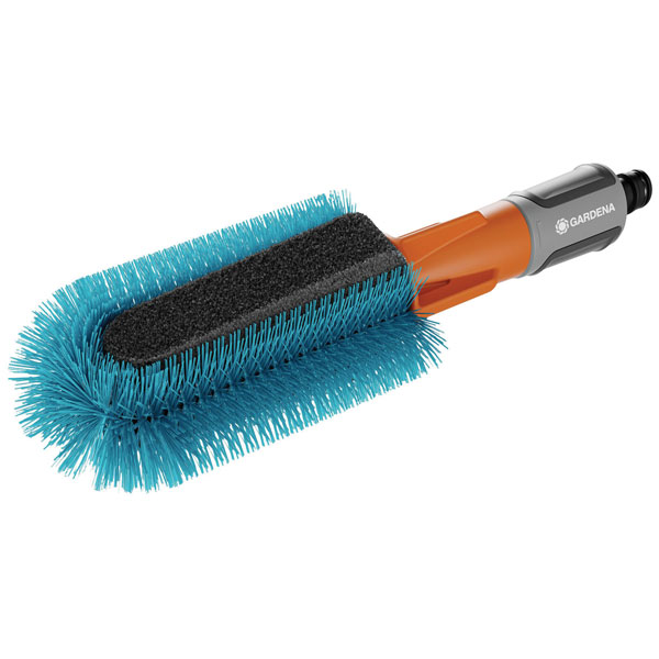 GARDENA 18848-20 Combisystem Bicycle Brush Water Regulating UV-Res...