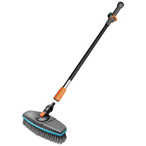 GARDENA 18826-20 Combisystem Cleaning Kit 27cm Aluminium Handle So...