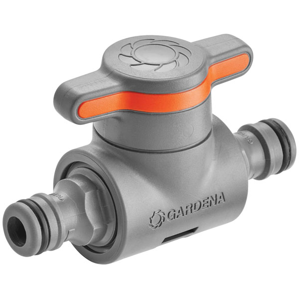 GARDENA 18266-50 Coupling with Regulating Valve UV & Frost Resistant