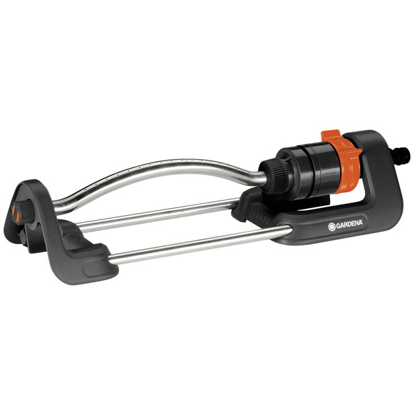 GARDENA 18710-20 AquaZoom S Square Sprinkler 9-150m² Adjustable Range