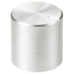TruComponents 320052 Control knob + marking Silver (Ø x H) 30mmx17mmAlu/Plastic