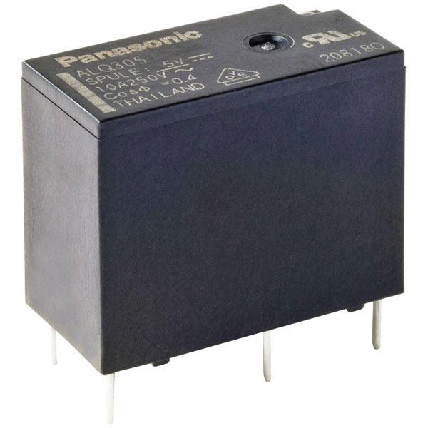 Panasonic ALQ312 Relay 12V DC 10A Compact 10x20x16mm 8000V Impulse