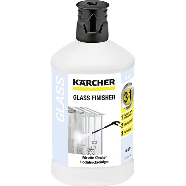 Kärcher 6.295-474.0 Glass FINISH RM 624 1L: Streak-Free Time-Saving
