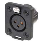Neutrik NC3FDX-TOP XLR Socket 3-Pin Built-In 1pc