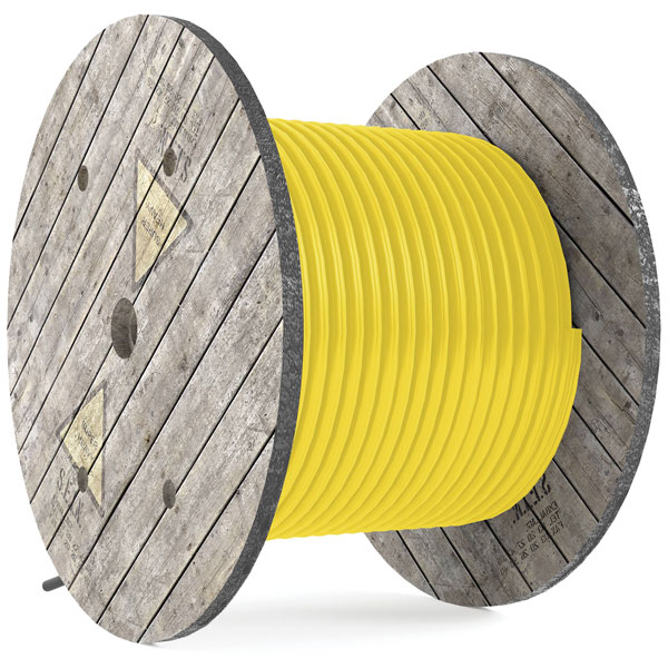 as - Schwabe 59450 Heavy Duty Cable 5x6 mm² PVC Yellow Flame/Oil R...