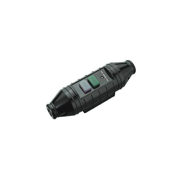 Bachmann 919.189 RCCB In-line Socket PRCD 250V Black IP55 Protection
