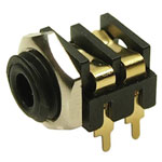 Cliff FCR1295G Audio Jack Horizontal 3.5mm Socket Stereo 3-Pin 1pc