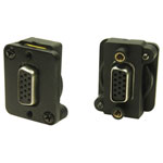 Cliff CP30229BM D-Sub Adapter VGA Socket to VGA Socket 1pc