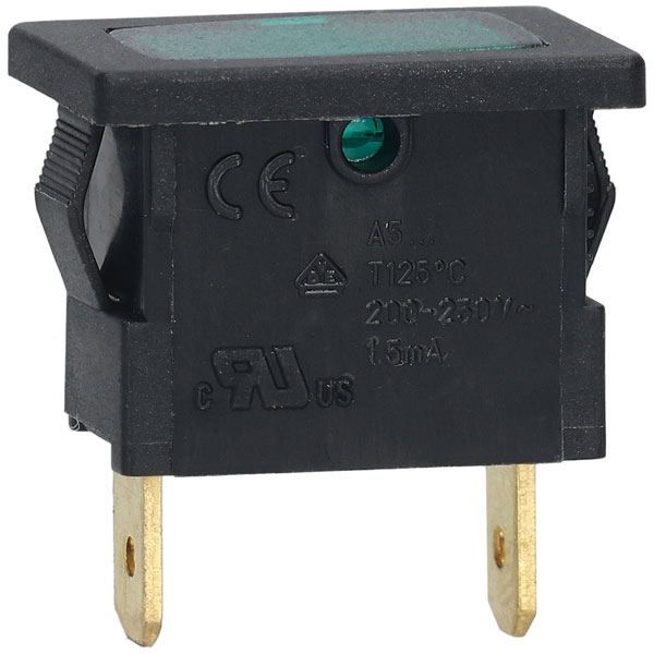 R-TECH 420011 Neon indicator light, green, 240V