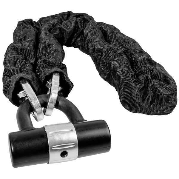 Brüder Mannesmann M41158 Chain Lock Black Key Lock Secure Design