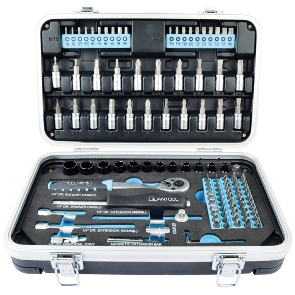 Brüder Mannesmann Q25237 Bit Set High-Quality Magnetic Bits with T...