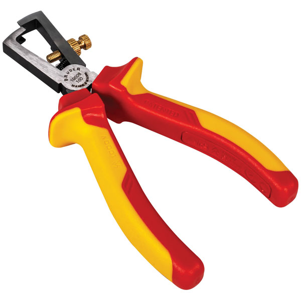 Brüder Mannesmann M10981 Cable Stripper Durable 1pc Strips Effortl...