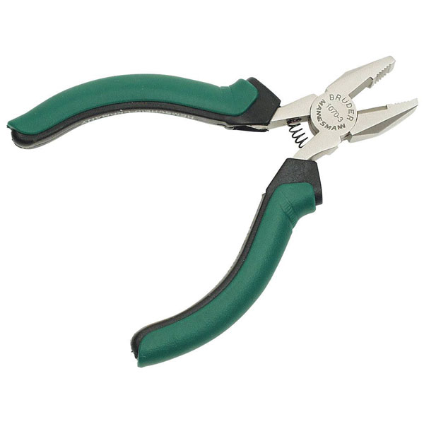Brüder Mannesmann M10601 VDE Comb Pliers 160mm Insulated Tool