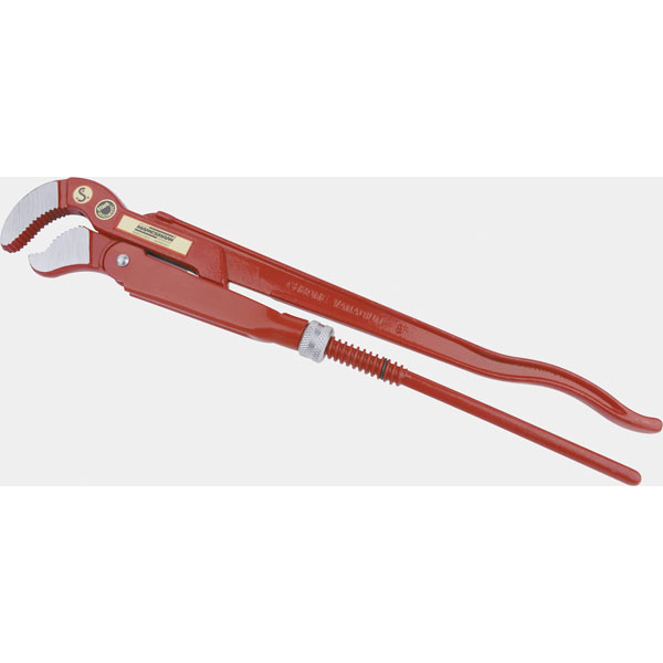 Brüder Mannesmann M10881 L-Pipe Wrench 1pc Durable Steel Construction