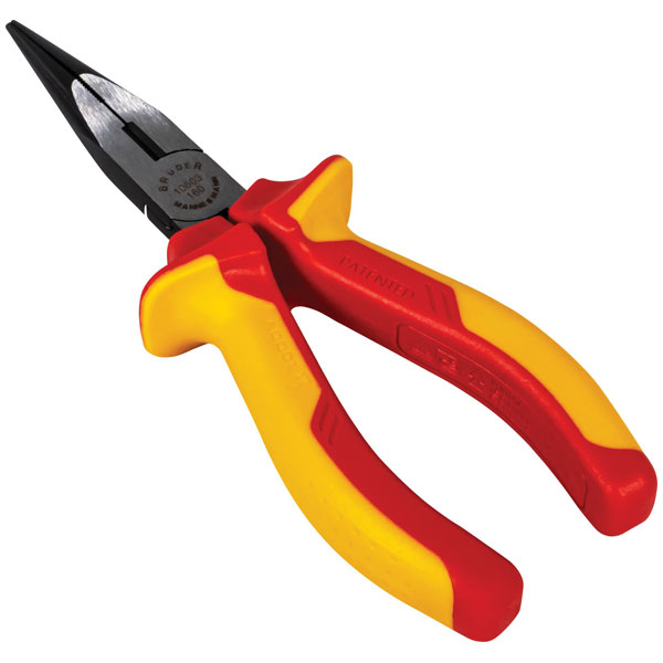 Brüder Mannesmann M10605 VDE Telecom Pliers 160mm Insulated Tool