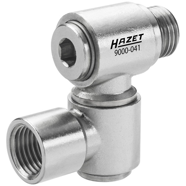 Hazet 9000-041 Pneumatic Ball Joint 360° Air Connection Thread 12.91mm
