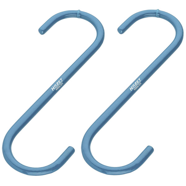 Hazet 4968/2H Hook Set: Safe Hanging 7mm Hook Universal 190mm Length