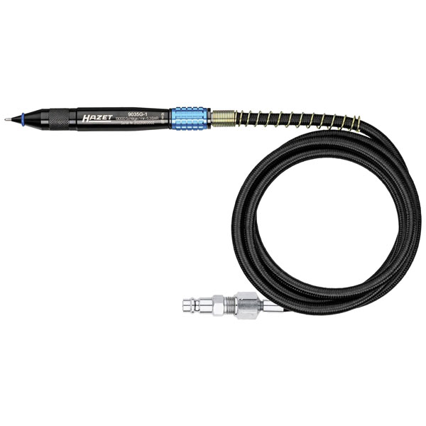 Hazet 9035G-1 Air-power Graver: Precise Robust Silenced 6.3 bar