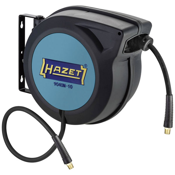 Hazet 9040N-10 Air Hose Recoiler 20Bar Automatic Reel for Workshop...