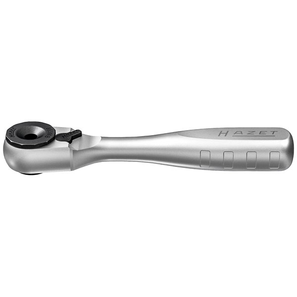 Hazet 863MB Ratchet 1/4" 90mm w/ Spring Retainer 6° Operating Angle