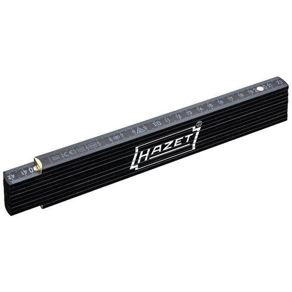 Hazet 2154-200 Yardstick 2m Durable Beech Wood Abrasion Resistant