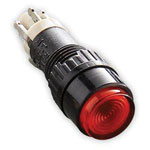 RAFI 1.15.106.503/1400 Illuminated Push Button 24V 0.5A Momentary 11x11x32mm