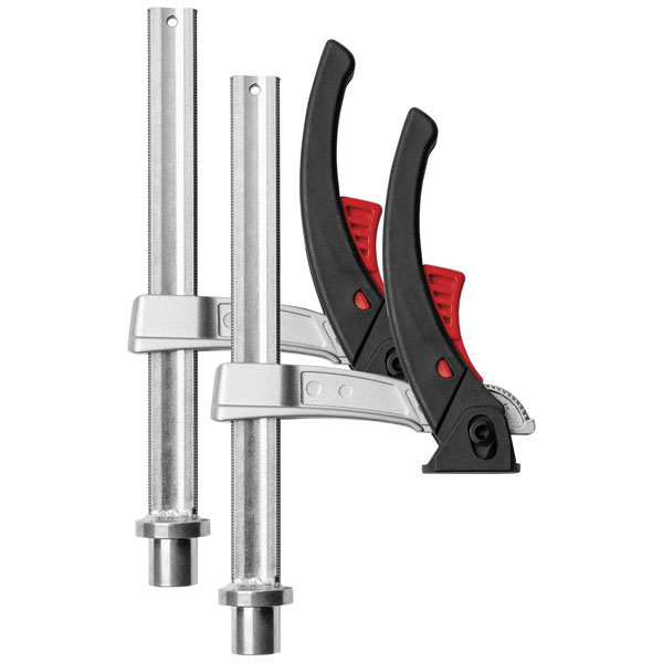 Bessey TW20-15-8KLI-SET Workbench Clamp 150mm Span 80mm Nosing 2pc