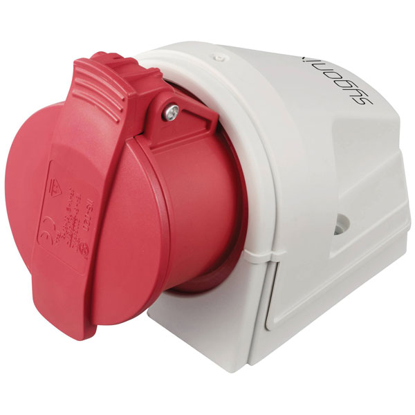 Sygonix SY-6271370 CEE Wall Socket 16A 5-pin 415V AC 1pc