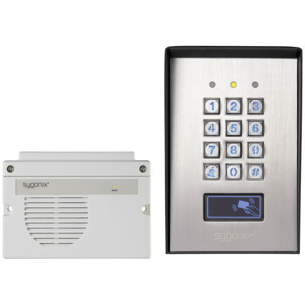 Sygonix 1582021 code lock Flush Mount IP66 with backlit keypad