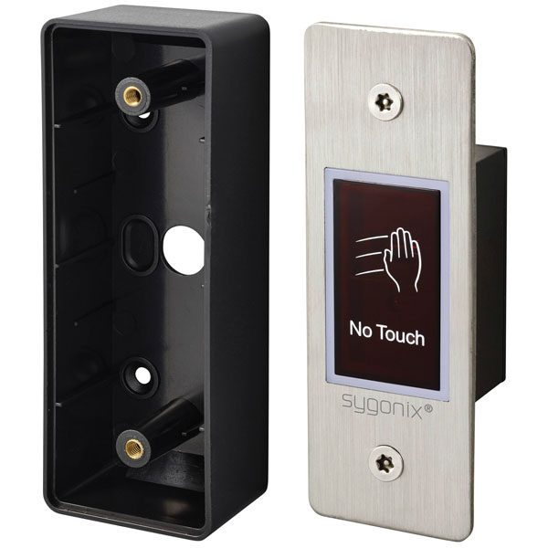 Sygonix SY-6097872 Door opener contact-free LED 12V/24V DC mountable