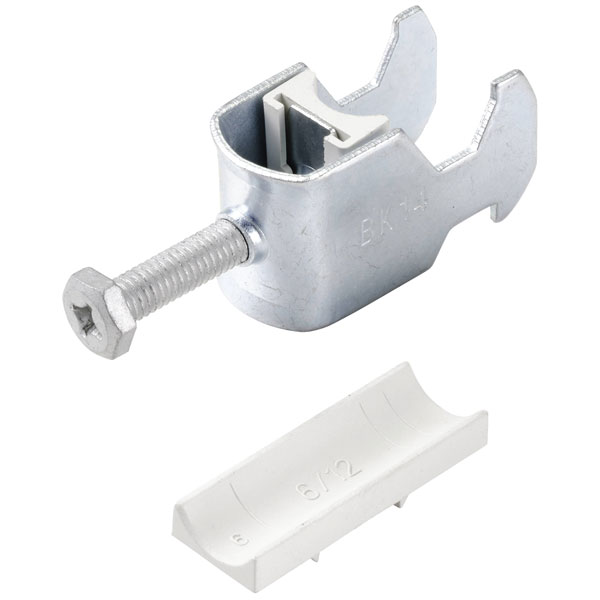 Sygonix SY-5067268 Cable cleat Steel 10 pcs Durable and strong fit