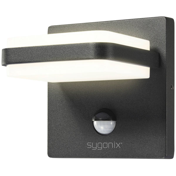 Sygonix SY-6028442 Outdoor LED Wall Light with motion detector 10....