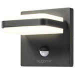 Sygonix Outdoor Light Fittings LED wall light (+ motion detector) 618227