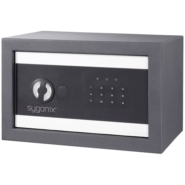 Sygonix SY-4849288 safe portable box for valuables includes Cable ...