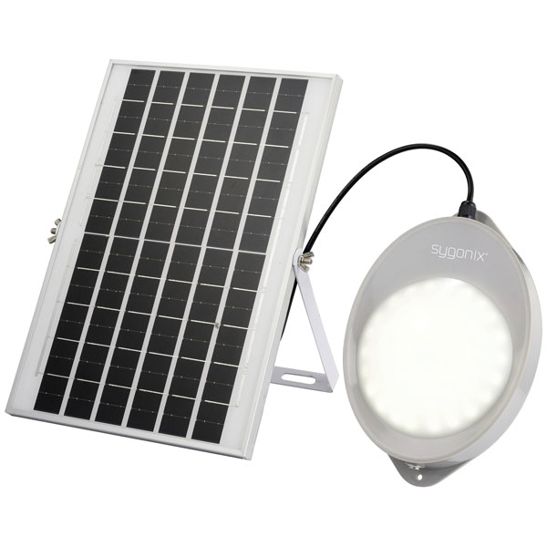 Sygonix SY-5596934 Solar Wall Light 10W motion sensor neutral white