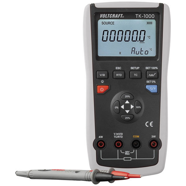 VOLTCRAFT VC11769560 Temperature Calibrator