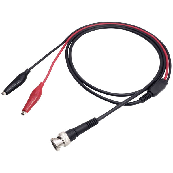 VOLTCRAFT MSC-101 BNC test lead .14 m Black Red
