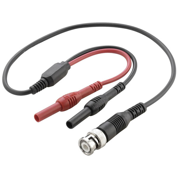 VOLTCRAFT BNC test lead 0.50 m Black