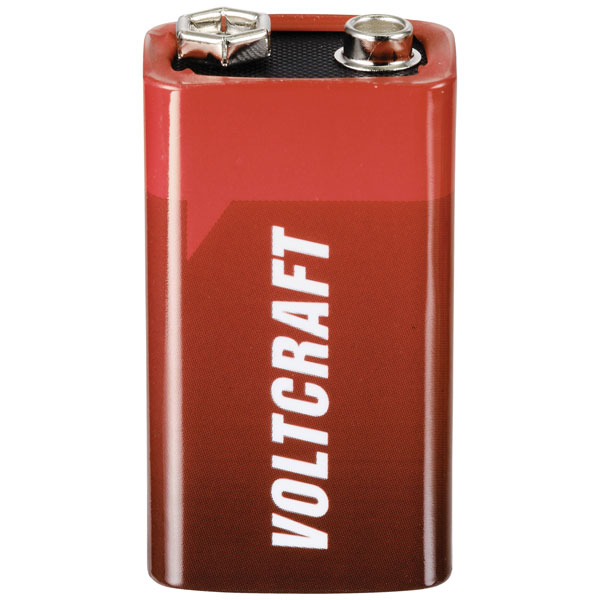 VOLTCRAFT 6LR61 9 V PP3 battery Alkaline 550 mAh 9 V