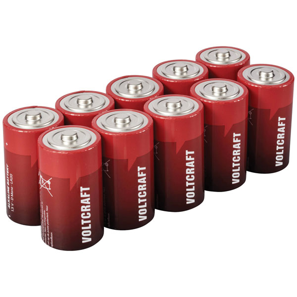 VOLTCRAFT VC16107990 9V PP3 battery Alkaline ne 550 mAh 30 pack