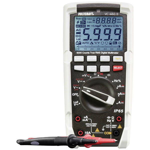 VOLTCRAFT VC450 Multimeter Calibrated to Digital Waterjet proof IP...