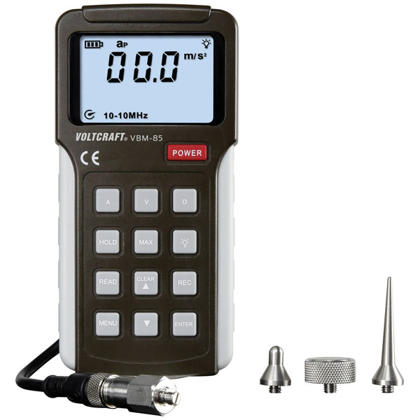 VOLTCRAFT VC11339810 Vibration tester