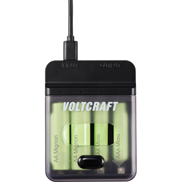 VOLTCRAFT VCBC4-PB1 2in1 charger & power bank