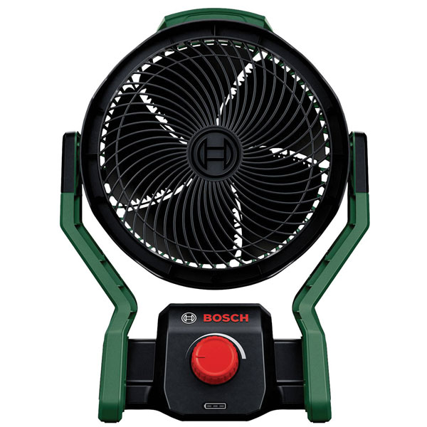Bosch 06039E1000 Home & Garden UniversalFan Desk Fan Green/Black 18V