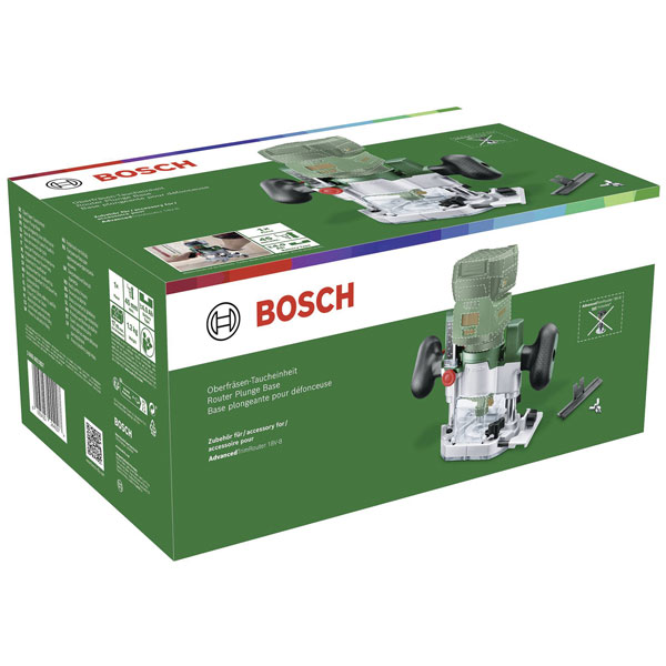 Bosch 1600A02RD7 AdvancedTrimRouter Ease-of-use Plunge Base Dustproof