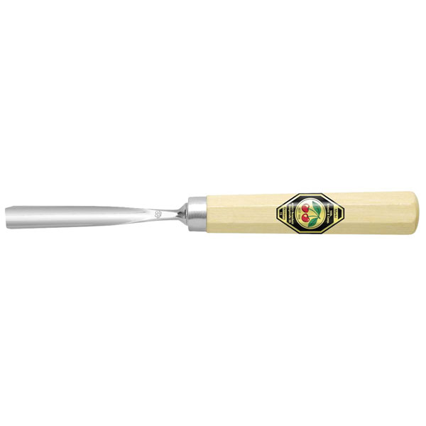 Kirschen 3208006 Straight Groove Chisel Medium Recess Octagonal Handle
