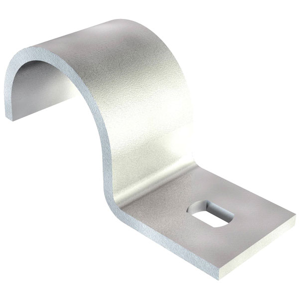 OBO Bettermann 1018205 Cable Clip Metal Zweilappige Attachment Clip