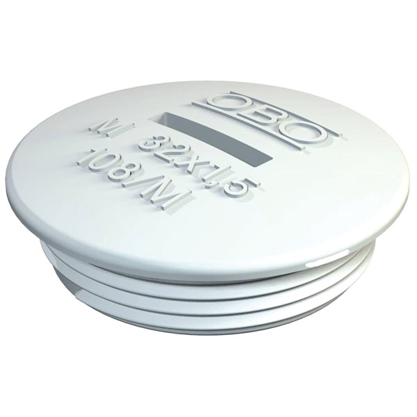 OBO Bettermann 2033151 Filler Plug PG16 Plastic Light Grey 1pc Loc...