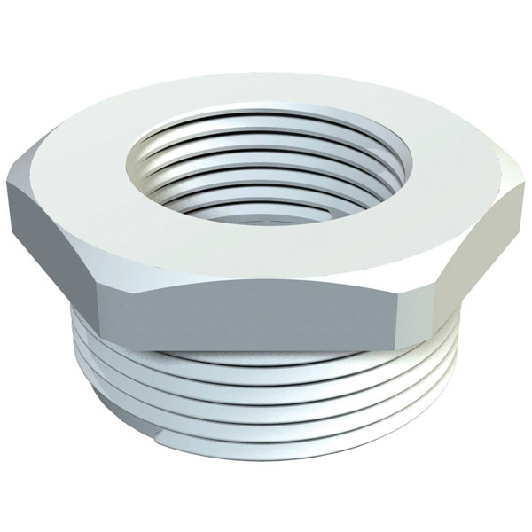 OBO Bettermann 2030628 Reducer M25 Plastic Light Grey Halogen-Free